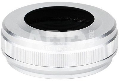 JJC LH JX100VII Zonnekap Zilver (Fujifilm LH X100 lens hood en AR X100 adapter ring)