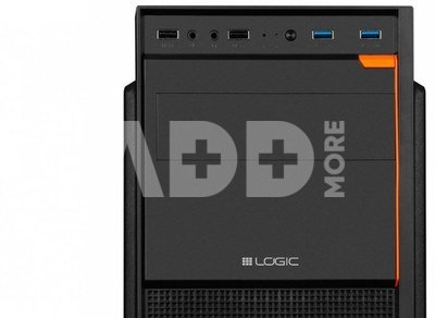 Logic Concept Computer case J23 midi tower ATX USB 3.0 x 2 Black