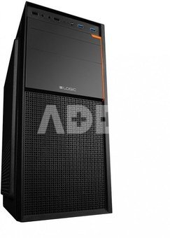 Logic Concept Computer case J23 midi tower ATX USB 3.0 x 2 Black