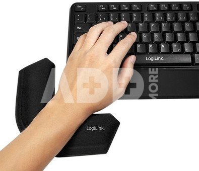 Logilink ID0166 3-in-1 gaming keyboard pad, corner wrist and elbow rest