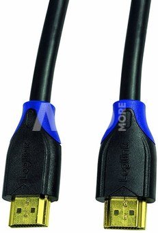 Logilink CH0061 HDMI Cable 2.0 bulk M/M 1.0m black