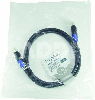 Logilink CH0061 HDMI Cable 2.0 bulk M/M 1.0m black