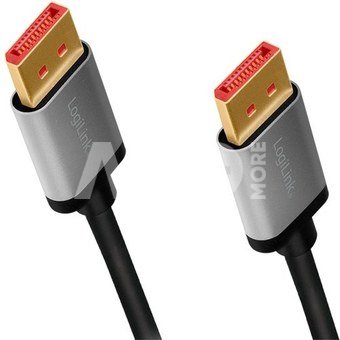 LogiLink DisplayPort cable 8K/60 Hz,DP/M do DP/M,alu. 1m