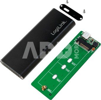 LOGILINK UA0314, USB 3.1 Gen2 enclosure for M.2 SATA SSD