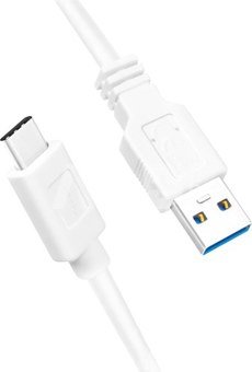 Logilink USB 3.2 Gen 1x1 Cable CU0175 1,5 m, White, USB-A Male, USB-C Male