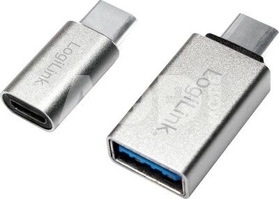 Logilink USB-C to USB3.0 and Micro USB Adapter USB 3.0, Micro USB 2.0, USB 3.1 type-C