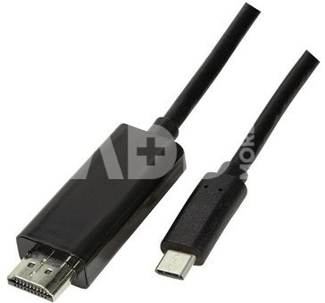 LogiLink USB3.2 Gen 1x1 USB-C M to HDMI 2.0 cable, 3m