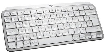 Logitech Keyboard MX Keys Mini Pale 920-01049 grey