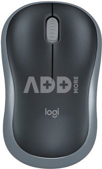 Logitech Wireless Mouse M185, SWIFT GREY, 2.4GHZ - EWR2