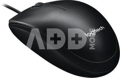 Logitech Mouse M100 Optical, Black, Wired