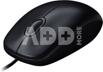 Logitech Mouse M100 Optical, Black, Wired
