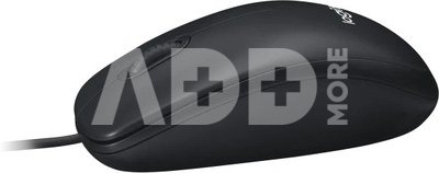 Logitech Mouse M100 Optical, Black, Wired