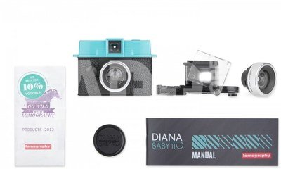 Lomography Camera Diana Baby&12 mm lens + Lomo Metropolis film (110 format)