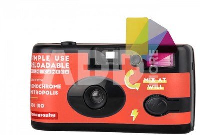 Lomography Simple Use Reloadable Film Camera 400/27 Metropolis