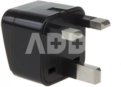 Maclean Adapter EU socket for UK MCE154 plug black