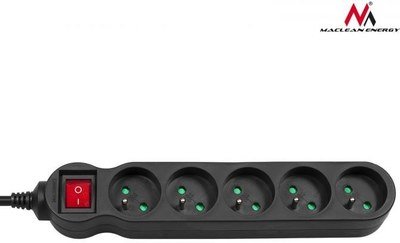 Maclean Power strip 3m MCE184 2300W black