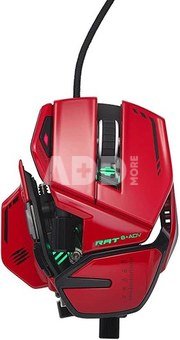 MadCatz R.A.T. 8+ ADV Red Optical Gaming Mouse