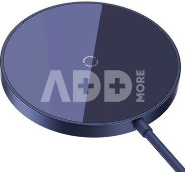 Magnetick&aacute; bezdr&aacute;tov&aacute; nab&iacute;ječka Baseus Simple Mini3 15W (prašně fialov&aacute;)