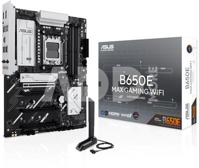 Mainboard|ASUS|AMD B650|SAM5|ATX|Memory DDR5|Memory slots 4|2xPCI-Express 3.0 16x|1xPCI-Express 4.0 16x|1xPCI-Express 5.0 16x|3xM.2|1xHDMI|1xDisplayPort|2xUSB 2.0|5xUSB 3.2|1xUSB-C|1xRJ45|3xAudio port|B650EMAXGAMINGWIFI