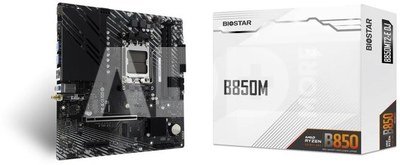 Mainboard|BIOSTAR|AMD B850|SAM5|Micro-ATX|1xPCI-Express 4.0 4x |1xPCI-Express 4.0 16x|2xM.2|1xHDMI|1xDisplayPort|6xUSB 2.0|6xUSB 3.2|1xUSB-C|1xRJ45|3xAudio port|B850MT2-EDJ
