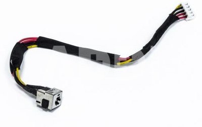 Power jack with cable, HP Pavilion DV2000, DV2100, DV2200