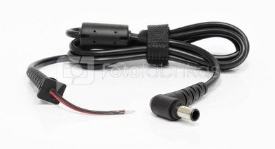 Cable with connector for SAMSUNG, SONY (6.5mm x 4.4mm with pin)