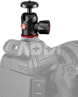 Manfrotto шариковая головка MH492LCD-BH Micro + Cold Shoe