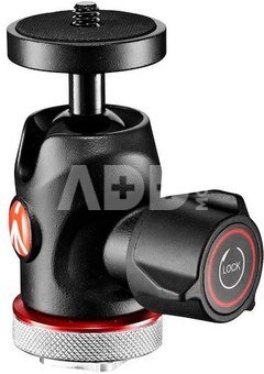 Manfrotto шариковая головка MH492LCD-BH Micro + Cold Shoe