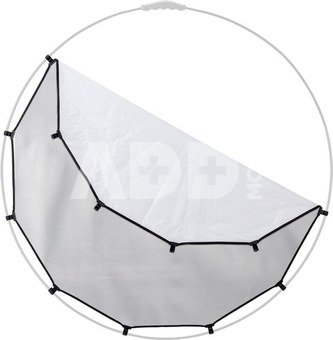 Manfrotto reflector cover HaloCompact Plus 98cm, silver/white