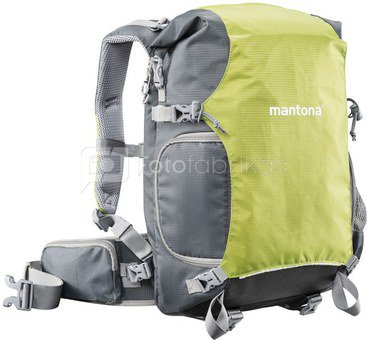 mantona ElementsPro 30 Outdoor Camera Backpack green