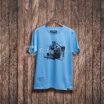 Marškinėliai FIDELAROID - Ethereal blue M