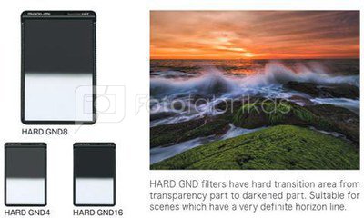 Marumi Magnetic Gradual Grey Filter Hard GND4 100x150 mm