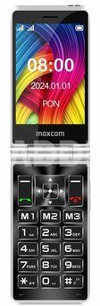 Maxcom Flip phone MM 835L dual sim red