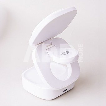 Maxlife wireless charger MXWC-06 15W 3in1, white