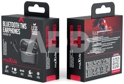 Maxlife wireless earbuds TWS MXBE-01, black