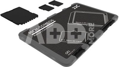 JJC MCH SDMSD6GR Memory Card Holder