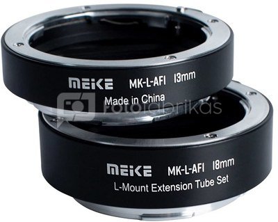 Meike AF Macro Extension Tube Set L Mount Metal