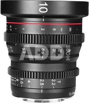 Meike MK 10mm T2.2 Micro 4/3 vatting