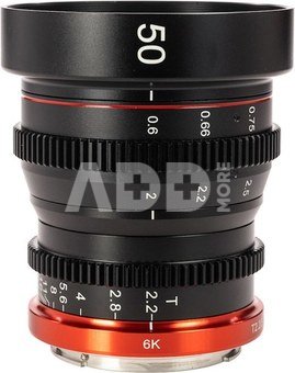 Meike MK 50mm T2.2 Canon RF vatting