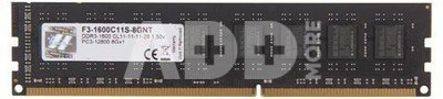 G.Skill Value DDR3 8GB (8GBx1) 1600MHz