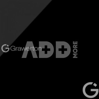 Metalinė plokštė GRAVIA, BLACK/SILVER 61x30,5 cm 0,55 mm| 813138