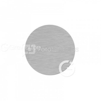 Metalinis diskas 50 mm. sidabrinis matinis (50 vnt)