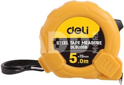 Metr 5m/19mm Deli Tools EDL9005B (žlutá)