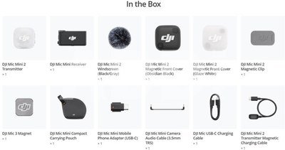 DJI Mic Mini 2 (1 TX + 1 RX)