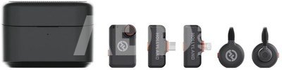 Hollyland LARK M2S Wireless Lavalier Microphone Ultimate Combo (Space Gray)