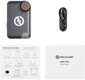 Hollyland LARK M2S Camera Receiver (Space Gray) Fit for Lark M2S