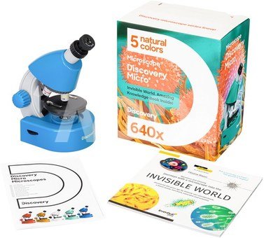Микроскоп Discovery Micro Gravity 40x-640x с книгой