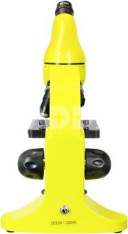 Mикроскоп Levenhuk Rainbow 50L PLUS Lime 64x-1280x с экспериментальным комплектом К50