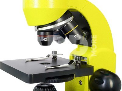 Mикроскоп Levenhuk Rainbow 50L PLUS Lime 64x-1280x с экспериментальным комплектом К50