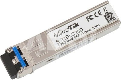 MikroTik SFP module 1.25GbE SM, 20km, 1310nm